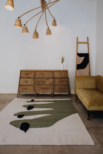 Mohair Rug - 'Coalition' x Lulama Wolf