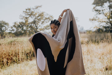 Artist-Designed Blanket - 'Elula' x Lulama Wolf