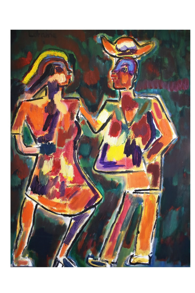 Tango dancers