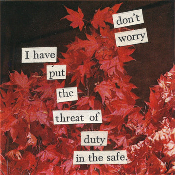The threat of duty
