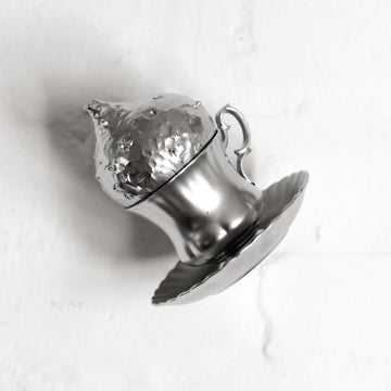 There is a cup on the wall Somebody help us What do we do What do we do