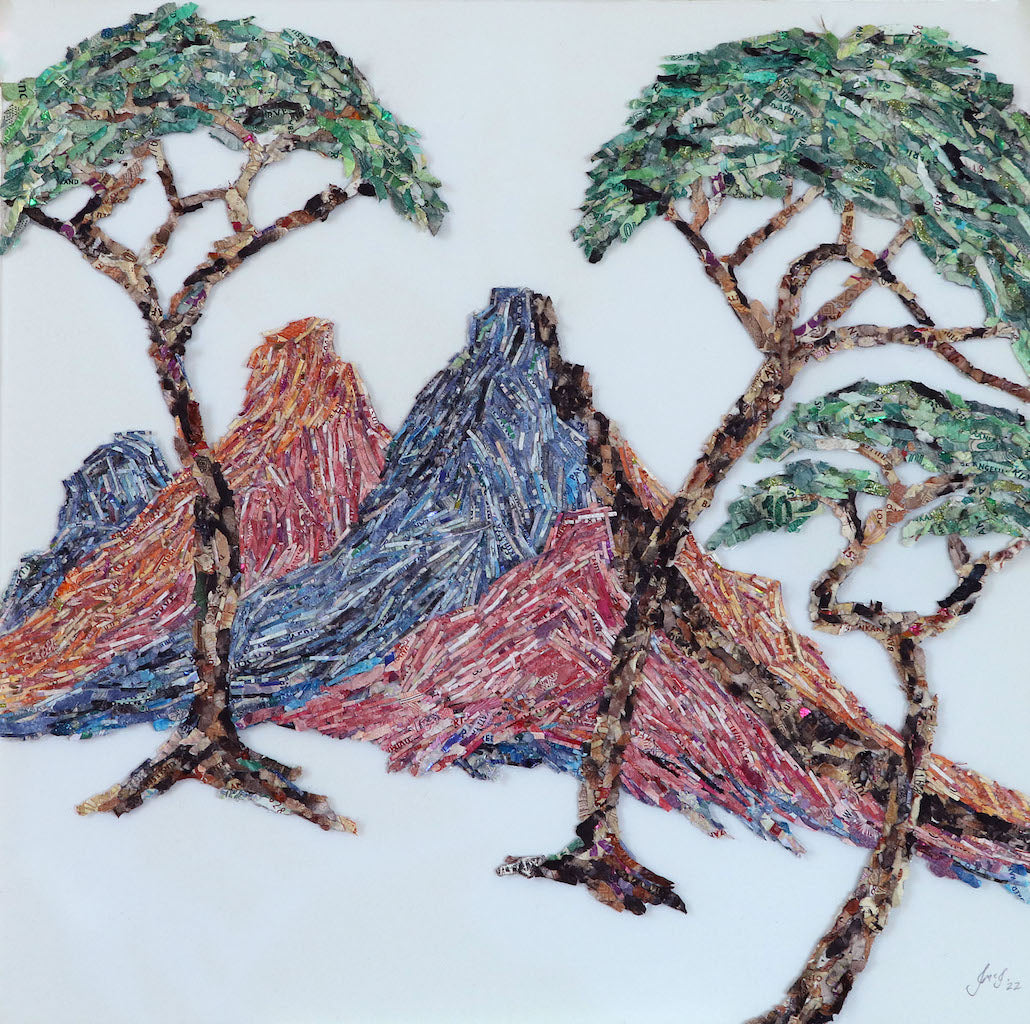 Three Peaks (After Pierneef)