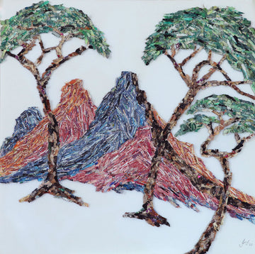 Three Peaks (After Pierneef)