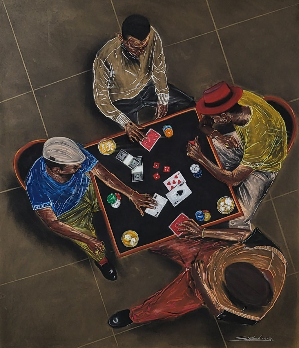 At the gambling table they are no fathers and sons