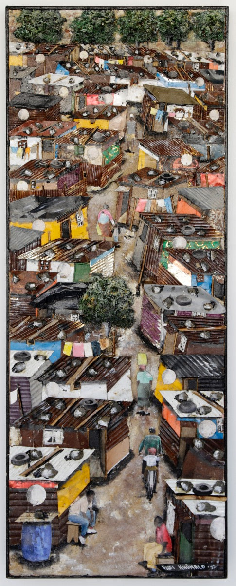 Passage in Bekezela Informal Settlement