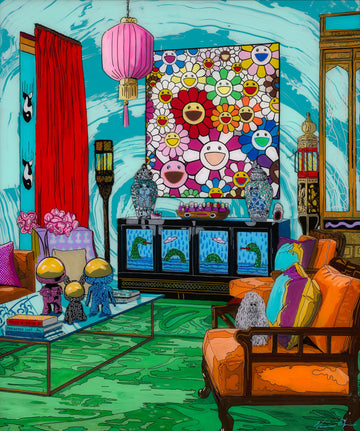 Interior with Murakami
