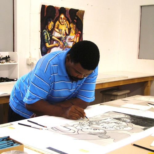 Artist Tommy Motswai
