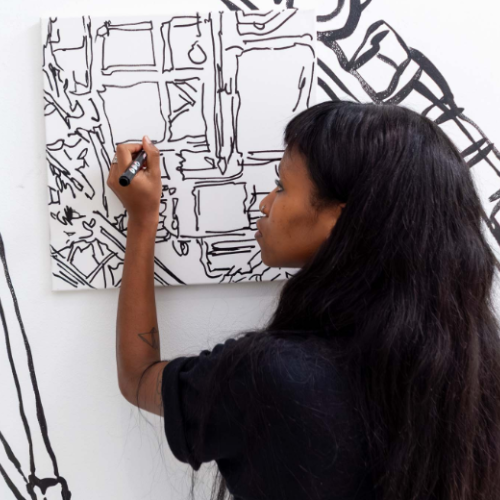 Artist Cameron-Lee Olivier