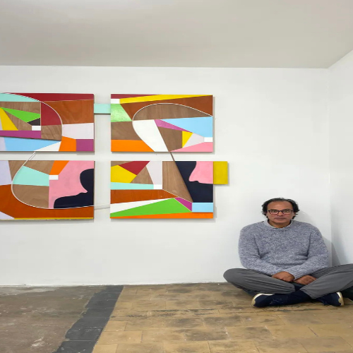 Artist Salim Currimjee