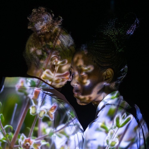 Artist Turning Into Flowers