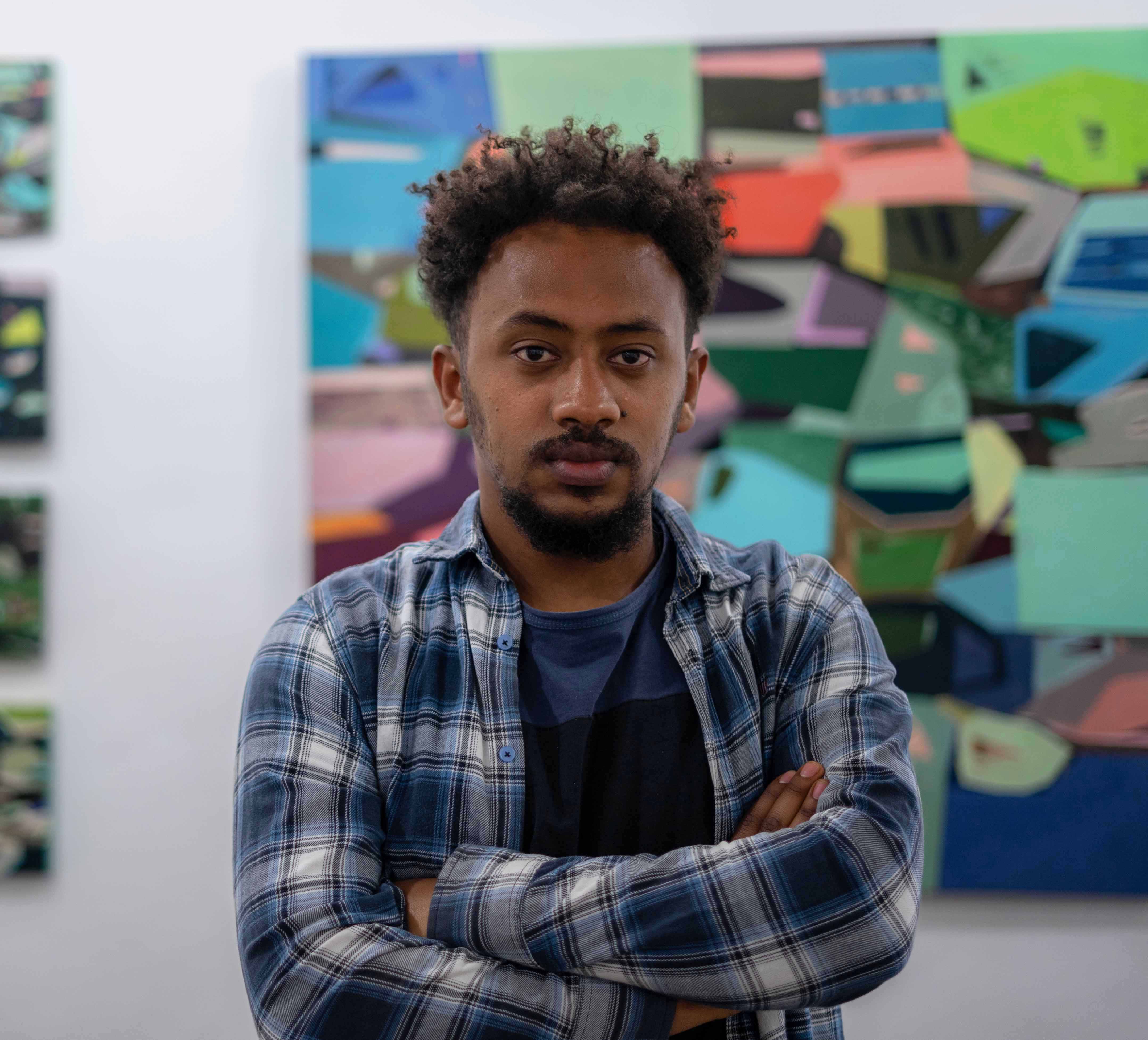 Artist Natnael Ashebir