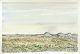 Bruce Backhouse-Four Karoo Koppies