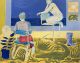 Jane Clana Celliers-A conversation in Blue